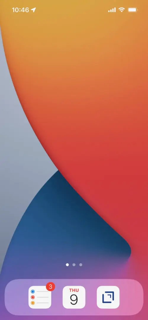 My current home screen